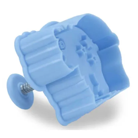 Polar bear cookie cutter with ejector for great decorated cookies