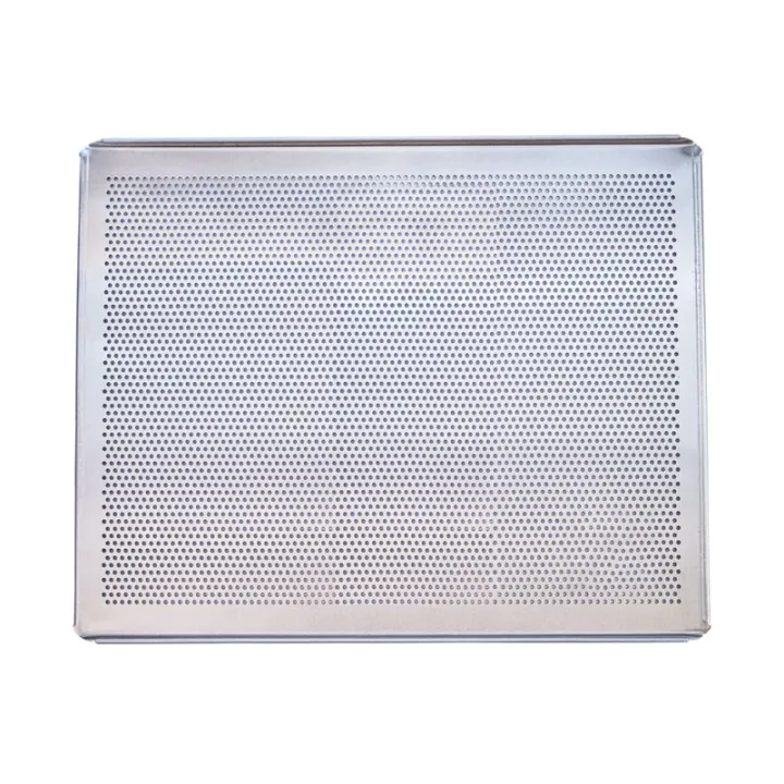 Teglia forata in alluminio 45 x 35 cm