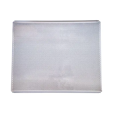Backblech mit Lochung Aluminium 43 x 35 Offen