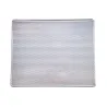 Teglia forata in alluminio 43 x 35 aperta