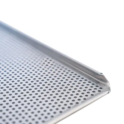 Baking tray with perforation aluminum 43 x 35 Open
