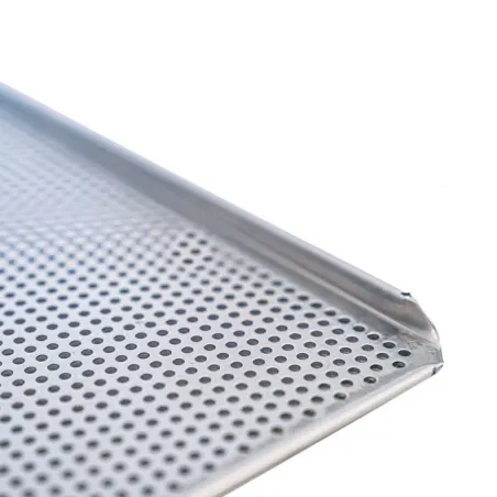 Baking tray with perforation aluminum 43 x 35 Open