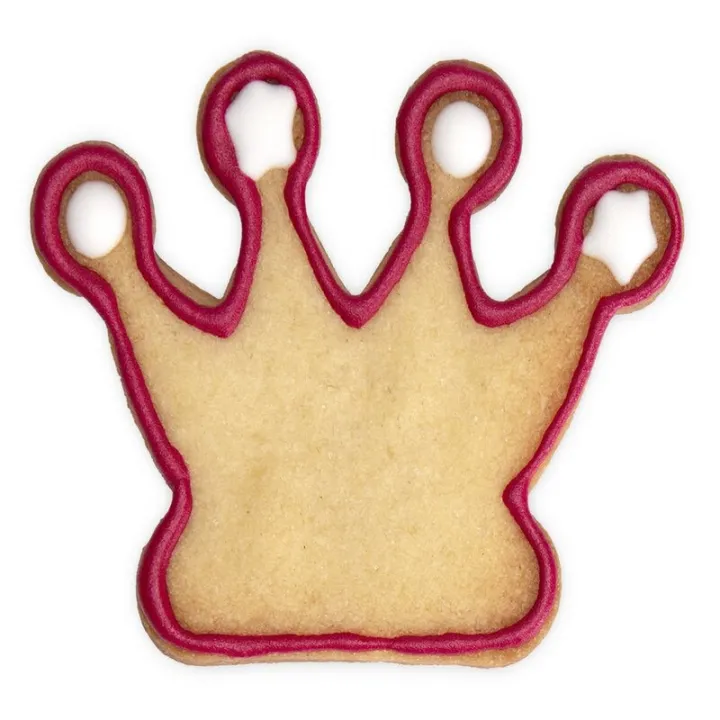 Crown cookie cutter with ejector