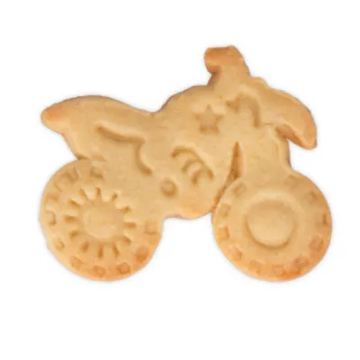 Motocross cookie cutter with ejector