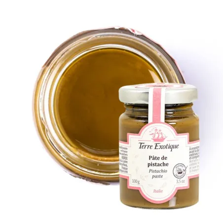 Pistachio flavor paste, 100 g for delicious desserts