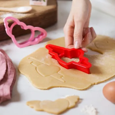 Ausstecher Love 2-teilig
