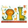 Emporte-pièce lion et girafe en 2 parties