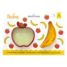 Emporte-pièce pomme et banane en 2 parties