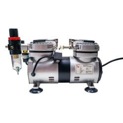 Airbrush compressor for chocolate