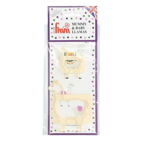 Llama cookie cutter 2 pieces