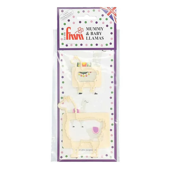 Llama cookie cutter 2 pieces