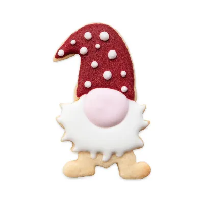 Cookie cutter gnome for delicious cookies
