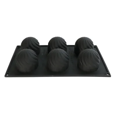 Twist ball silicone mold