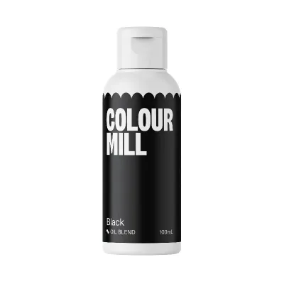 Colour Mill Fettlösliche Pastenfarbe Schwarz, 100 ml