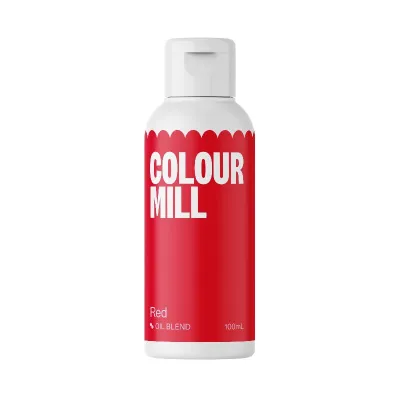 Colour Mill Fettlösliche Pastenfarbe Rot, 100 ml