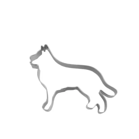 Shepherd dog cookie cutter