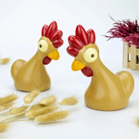 Stampo per cioccolato 3D Gallo, in 2 parti
