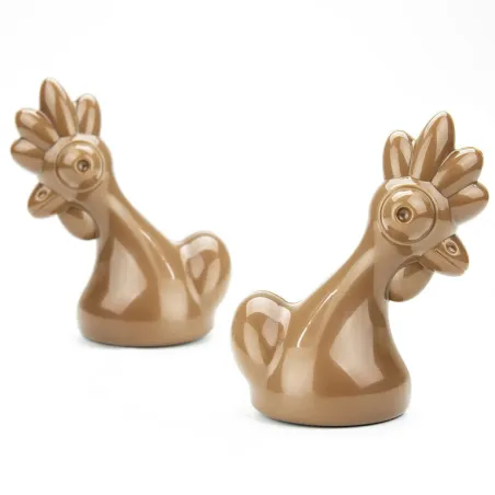Chocolate mold 3D rooster, 2 pieces