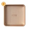 Square non-stick baking dish in rose gold, Ø 24 cm