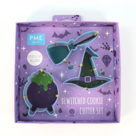 Cookie cutter set witches, 3 pieces