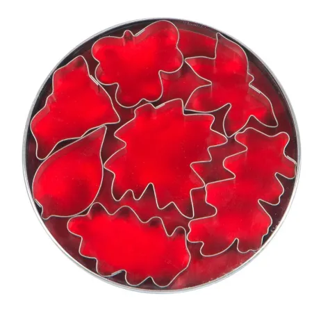 Leaf cookie cutter set, 7 pieces for delicious cookies