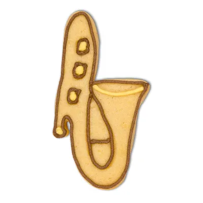 Trombone cookie cutter