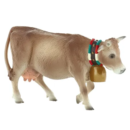 Alpine cow Lara play figure as a cake topper