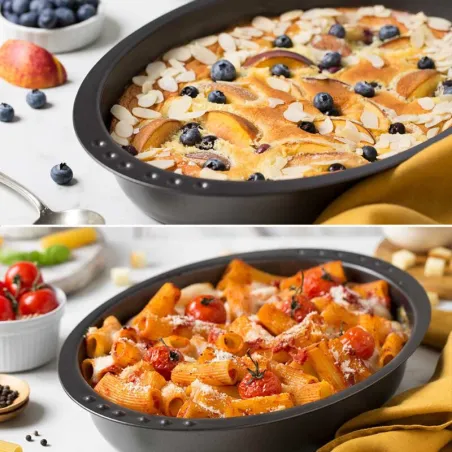 Oval casserole and baking dish, 36 cm x 25 cm