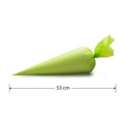 Sacchetto per piping monouso verde, quantità 12