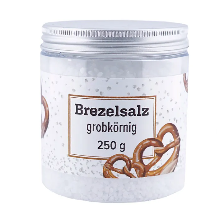 Sale per bretzel a grana grossa, 250 g per gustosi prodotti da forno con liscivia