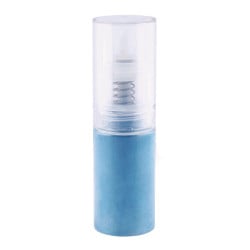 Dekorpuder Hellblau im Pumpzerstäuber