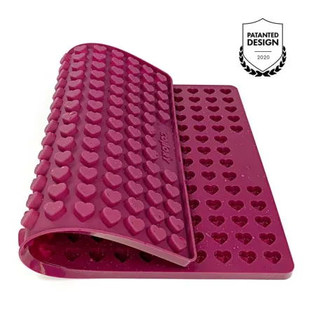 Baking mat for dog treats mini hearts