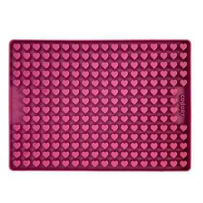 Backmatte für Hundeleckerlis mini Herzen
