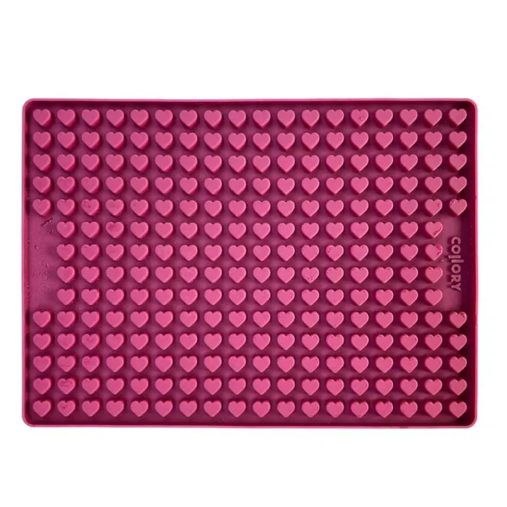 Baking mat for dog treats mini hearts