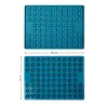 Baking mat for medium dog treat donuts
