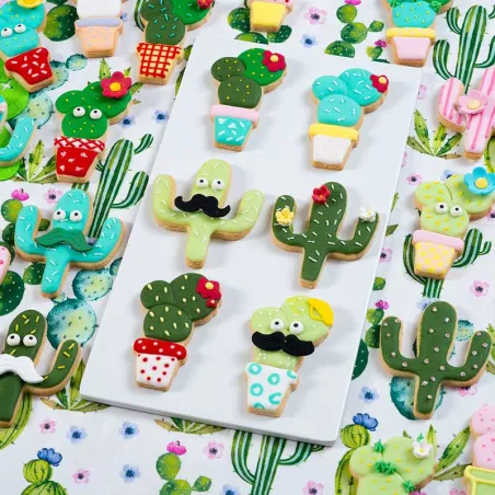 Set d'emporte-pièces Cactus, 2 pièces