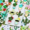 Cactus cookie cutter set, 2 pieces