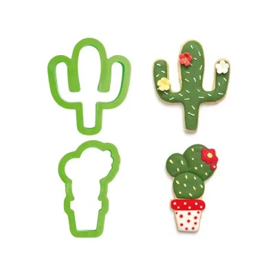 Set d'emporte-pièces Cactus, 2 pièces