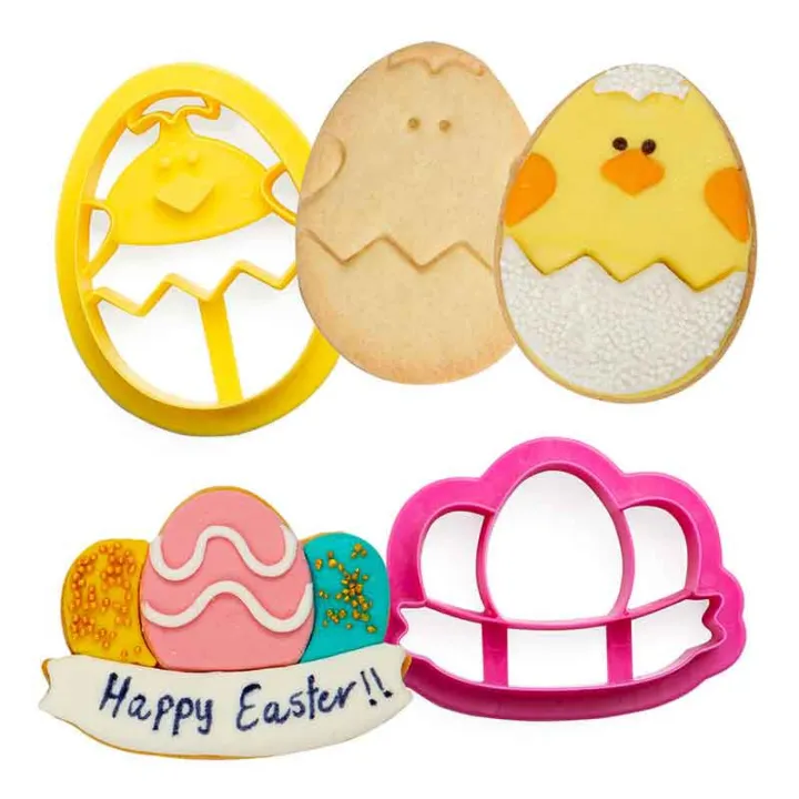 Easter cookie cutter set 2 pieces