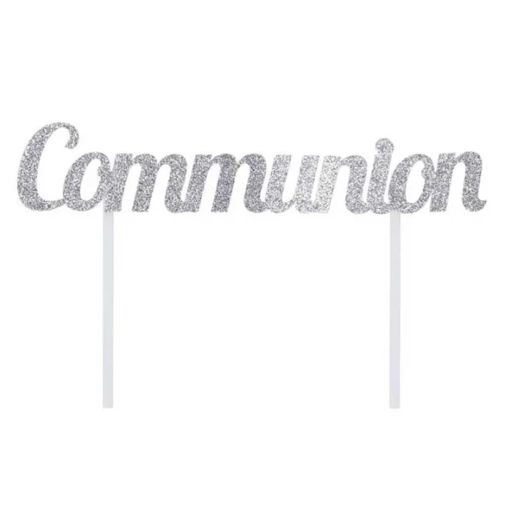 Cake Topper "Communion" Argento