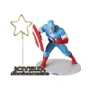 Captain America cake topper set