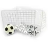 Cake Topper Set Football Happy Birthday