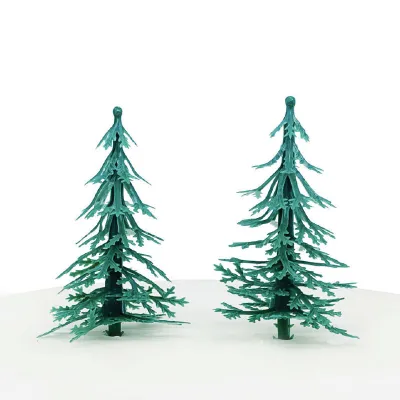 Cake Topper Tannenbäume, 2 Stück