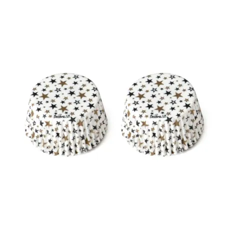 Cupcake molds stars, 36 pieces