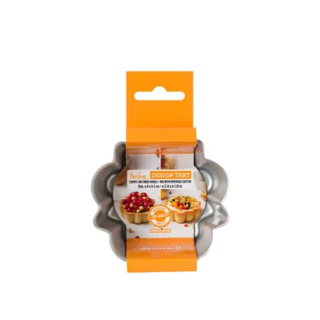 Stampo per crostate rotondo design con fondo estraibile, Ø 8 cm