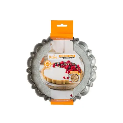 Moule à tartes avec fond élévateur design Ø 20cm