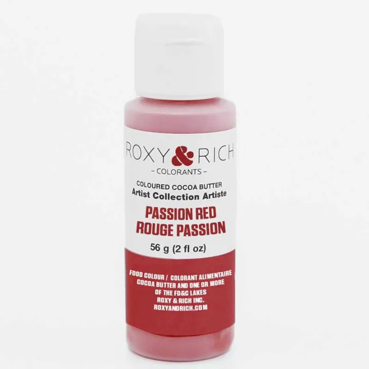 Beurre de cacao rouge pour pralines et figurines en chocolat