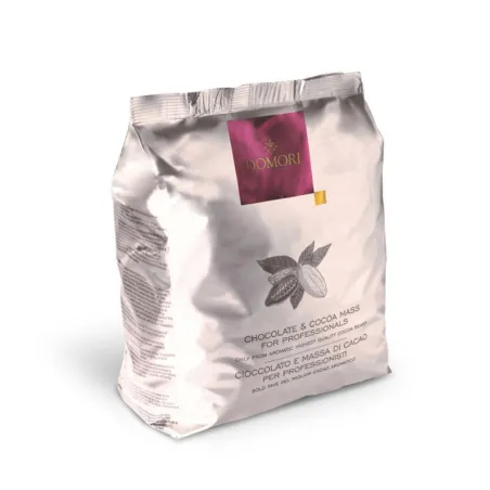 Domori copertura di cioccolato bianca 35%, 1 kg