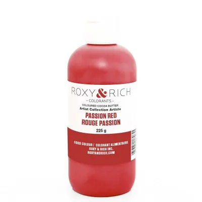 Kakaobutter leidenschaftliches Rot, 225 g
