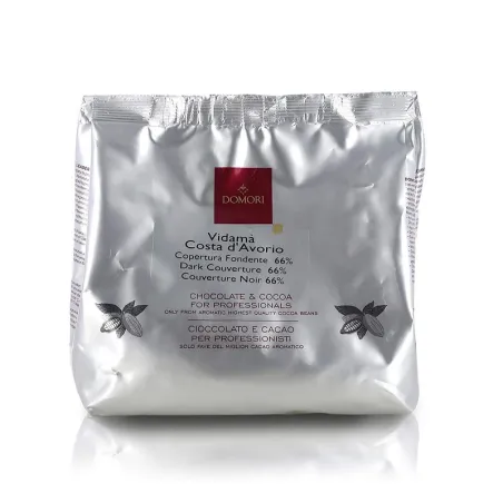Couverture noire Domori 66%, 1 kg
